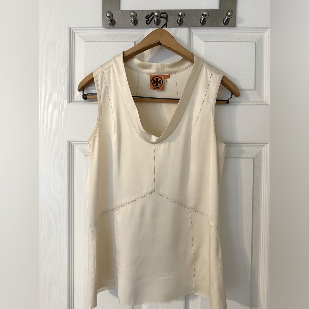 Tory Burch: 100% Silk Tank Top (Size 0)